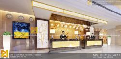 Thiết kế sảnh khách sạn 5 sao Hồ Sanh Sơn La
