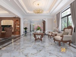 Mẫu thiết kế nội thất biệt thự 2 tầng tại Phú Thọ NTBT-4835
