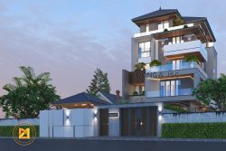 Biệt thự phố 5 tầng hiện đại sang trọng tại Chương Mỹ, Hà Nội BTHD-4859