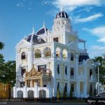 Mẫu thiết kế biệt thự cổ điển 4 tầng đẹp