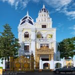 Mẫu thiết kế biệt thự cổ điển 4 tầng đẹp