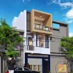 Mẫu thiết kế nhà phố hiện đại, đẹp