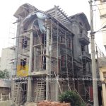 Thi công biệt thự tân cổ điển 4 tầng