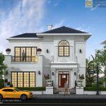 mẫu biệt thự tân cổ điển 2 tầng