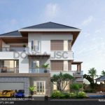 biệt thự vườn 3 tầng hiện đại