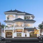 Biệt thự 3 tầng tân cổ điển đẹp