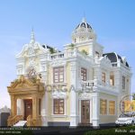 Mẫu biệt thự cổ điển 2 tầng sang trọng tại Vĩnh Phúc