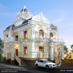 Biệt thự Pháp 2 tầng hoành tráng đẹp nhất Hà Tĩnh