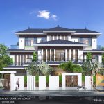 Mẫu biệt thự hiện đại 3 tầng đẹp, sang trọng