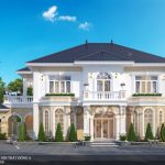 Nhà biệt thự 2 tầng đẹp tân cổ điển sang trọng