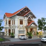 biệt thự tân cổ điển pháp 2 tầng