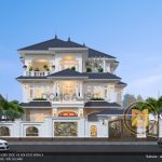 Mẫu biệt thự 3 tầng tân cổ điển