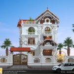 Mẫu biệt thự 3 tầng tân cổ điển đẹp