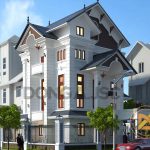 Mẫu biệt thự tân cổ điển 4 tầng