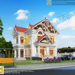 Mẫu biệt thự tân cổ điển 2 tầng đẹp