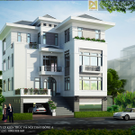 mẫu biệt thự 3 tầng đẹp