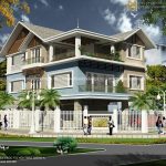 Mẫu biệt thự 3 tầng