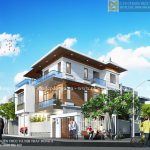 biệt thự 3 tầng 2 mặt tiền