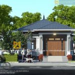 biệt thự vườn 1 tầng đẹp