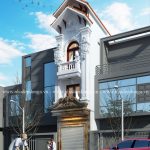 Mẫu nhà ống cổ điển 3 tầng