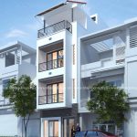 Mẫu nhà phố 4 tầng đẹp