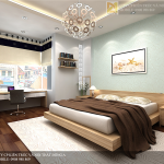 Mẫu nội thất nhà phố không gian ấm cúng