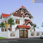 Mẫu biệt thự 2 tầng đẹp tân cổ điển