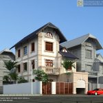 biệt thự tân cổ điển 3 tầng đẹp