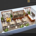 Thiết kế quán cafe sân thượng tuyệt đẹp