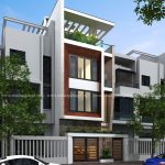 Mẫu nhà phố mặt tiền 6m hiện đại 4 tầng đẹp