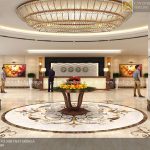 Thiết kế nội thất sảnh khách sạn Hà Huy-Tp Hà Tĩnh