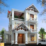 biệt thự cổ điển 3 tầng 100m2