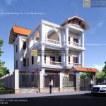 biệt thự tân cổ điển 3 tầng
