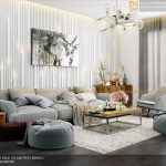 Thiết kế nội thất chung cư Madarin Garden