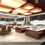 Thiết kế nội thất nhà hàng buffet tuyệt đẹp