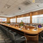 Thiết kế nội thất phòng họp ngân hàng Viettinbank
