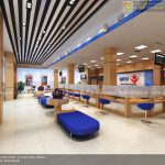 Thiết kế nội thất văn phòng BIDV Bắc Kạn