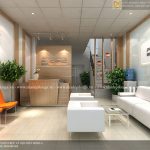 Mẫu thiết kế văn phòng làm việc hiện đại