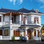 Mẫu biệt thự tân cổ điển 2 tầng