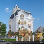 Biệt thự cổ điển 3 tầng đẹp