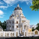 Mẫu thiết kế biệt thự lâu đài cổ điển đẹp