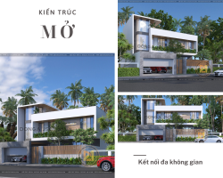 Xu hướng thiết kế mở, kết nối đa không gian