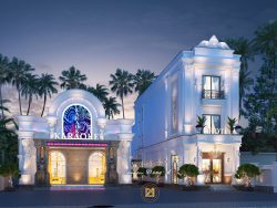 Thiết kế karaoke kết hợp hotel tân cổ điển sang trọng KTKS-4845