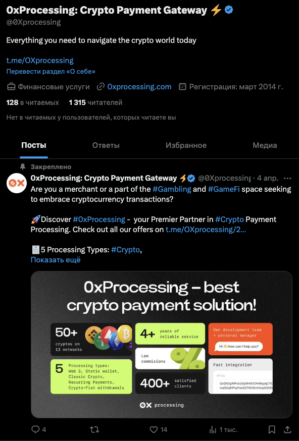 Exploring BTC Payment Provider 0xprocessing