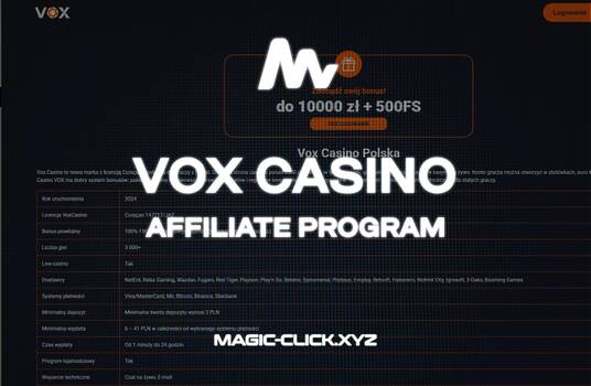 VOX Casino polska — Kompletny przewodnik po kasynie online